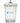 Liquid Glass Jar with Stainless Steel Lid / 4.2 oz. - 125 mL. by DL Pro