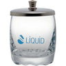 Liquid Glass Jar with Stainless Steel Lid / 60 mL. by DL Pro