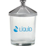 Liquid Glass Jar with Stainless Steel Lid / 75 mL. by DL Pro