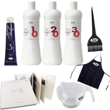 Lisap Absolute 3 Ammonia Free Color 36 Piece Salon Intro