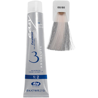 Lisap Easy Absolute 3 Ammonia Free Permanent Color - 00/80 - 2.11 oz. - 50 mL.