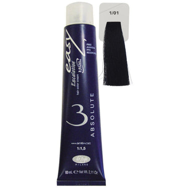 Lisap Easy Absolute 3 Ammonia Free Permanent Color - 1/01 - 2.11 oz. - 50 mL.