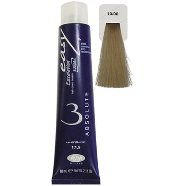 Lisap Easy Absolute 3 Ammonia Free Permanent Color - 10/00 - 2.11 oz. - 50 mL.