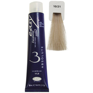 Lisap Easy Absolute 3 Ammonia Free Permanent Color - 10/21 - 2.11 oz. - 50 mL.