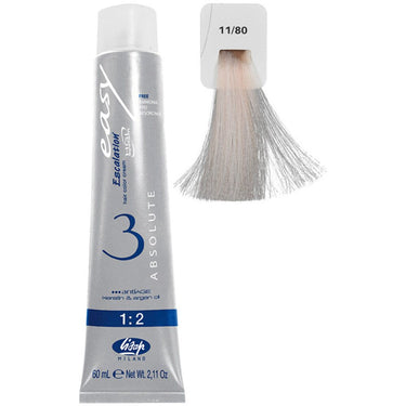 Lisap Easy Absolute 3 Ammonia Free Permanent Color - 11/80 - 2.11 oz. - 50 mL.