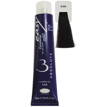 Lisap Easy Absolute 3 Ammonia Free Permanent Color - 4/00 - 2.11 oz. - 50 mL.