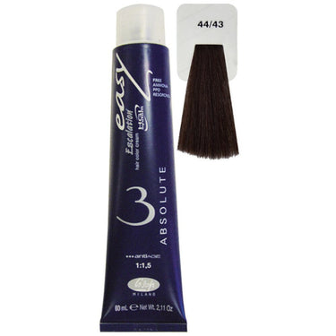 Lisap Easy Absolute 3 Ammonia Free Permanent Color - 44/43 - 2.11 oz. - 50 mL.