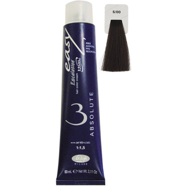 Lisap Easy Absolute 3 Ammonia Free Permanent Color - 5/00 - 2.11 oz. - 50 mL.