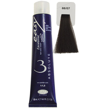 Lisap Easy Absolute 3 Ammonia Free Permanent Color - 66/07 - 2.11 oz. - 50 mL.