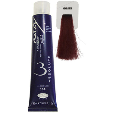 Lisap Easy Absolute 3 Ammonia Free Permanent Color - 66/55 - 2.11 oz. - 50 mL.