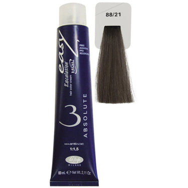 Lisap Easy Absolute 3 Ammonia Free Permanent Color - 88/21 - 2.11 oz. - 50 mL.