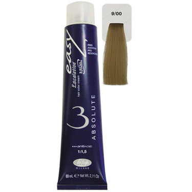 Lisap Easy Absolute 3 Ammonia Free Permanent Color - 9/00 - 2.11 oz. - 50 mL.