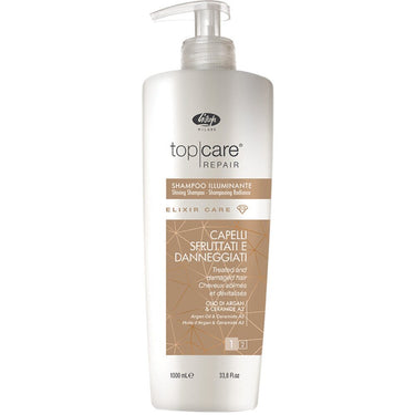 Lisap Elixir Care Shining Shampoo / 33.8 oz. - 1,000 mL.