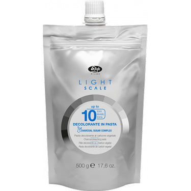 Lisap Light Scale Up to 10 Charcoal Bleach / 17.6 oz. - 500 mL.