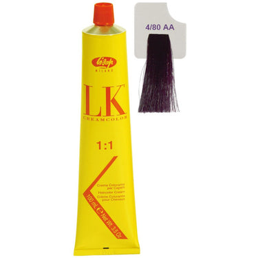 Lisap LK Anti-Age Permanent Color - 4/80 - 3.5 oz. - 100 mL.
