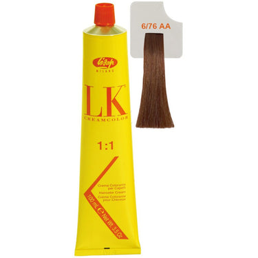 Lisap LK Anti-Age Permanent Color - 6/76 - 3.5 oz. - 100 mL.