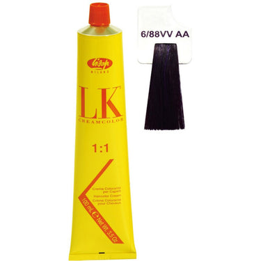 Lisap LK Anti-Age Permanent Color - 6/88 VV - 3.5 oz. - 100 mL.