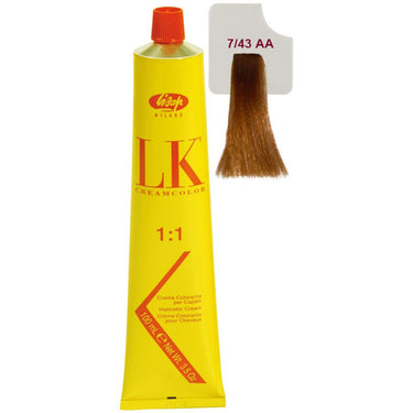 Lisap LK Anti-Age Permanent Color - 7/43 - 3.5 oz. - 100 mL.