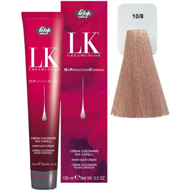 Lisap LK OPC Permanent Color - 10/8 - 3.5 oz. - 100 mL.