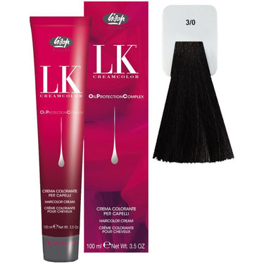 Lisap LK OPC Permanent Color - 3/0 - 3.5 oz. - 100 mL.
