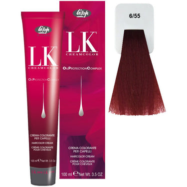 Lisap LK OPC Permanent Color - 6/55 - 3.5 oz. - 100 mL.