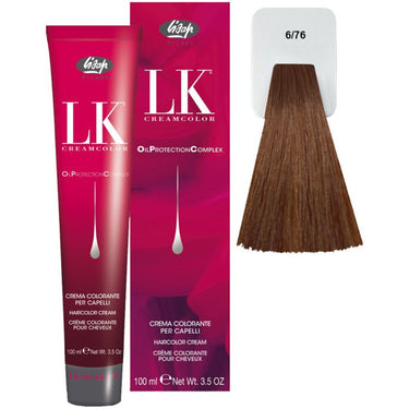 Lisap LK OPC Permanent Color - 6/76 - 3.5 oz. - 100 mL.