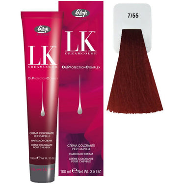 Lisap LK OPC Permanent Color - 7/55 - 3.5 oz. - 100 mL.