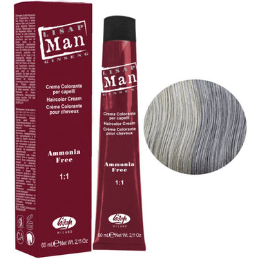 Lisap Man Ammonia Free Color - 0/18 - 2.11 oz. - 60 mL.