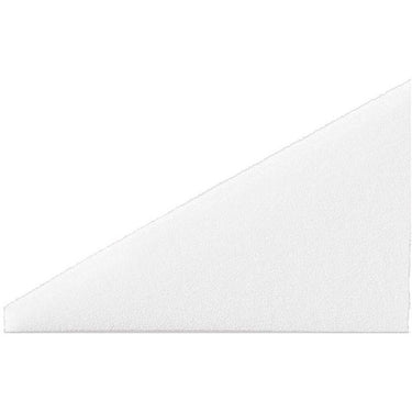 Loose Jumbo Wedge Sponges - 2" x 1.25" x 1" Thick - White - Latex-Free / 100 per Bag X 8 Bags = 800 Jumbo Wedge Sponges