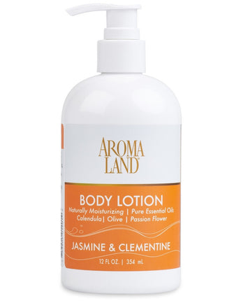 Lotion - Jasmine & Clementine 12 oz. / 6 Pack - Gifts / Wedding Favors / Retail by Aromaland