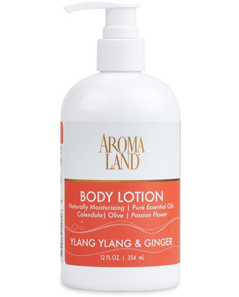 Lotion - Ylang Ylang & Ginger 12 oz. / 6 Pack - Gifts / Wedding Favors / Retail by Aromaland