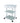 Lotta Beauty Trolley with Locking Drawer and 3 Glass Shelves by Silver Spa