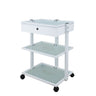 Lotta Beauty Trolley with Locking Drawer and 3 Glass Shelves by Silver Spa