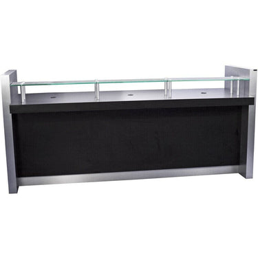LOX 6' Reception Desk / 72"W x 32"D x 34"H x 44"H / 50 Color Choices / Made to Order - Ships in 8-9 Weeks by Collins