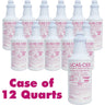 Lucas-cide Spa & Salon Sanitizer & Disinfectant / Pink Color / Case of 12 Quarts