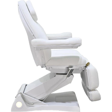 Lunara 4-Fucntion Electric Luxury Facial Spa Bed with 90° Rotation / Black by Meishida