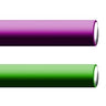 Luxor Style Stix Collection - Style Stix Jumbo Rubber Rods / Green with White Tip - 1" / 4 Pack (2471JB)