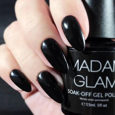 Madam Glam - Gel Color - Perfect Black / 0.5 oz.