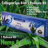 Mademoiselle Collagen Spa 4-in-1 Pedicure Kit - Aloe Vera / 1 Pedicure Kit