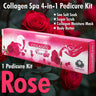 Mademoiselle Collagen Spa 4-in-1 Pedicure Kit - Rose / 1 Pedicure Kit