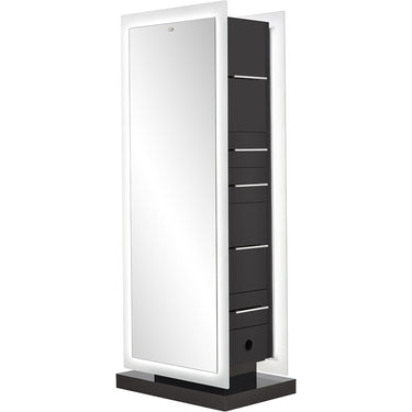 Magic Double LED Lighted Styling Station by DIR Salon Furniture