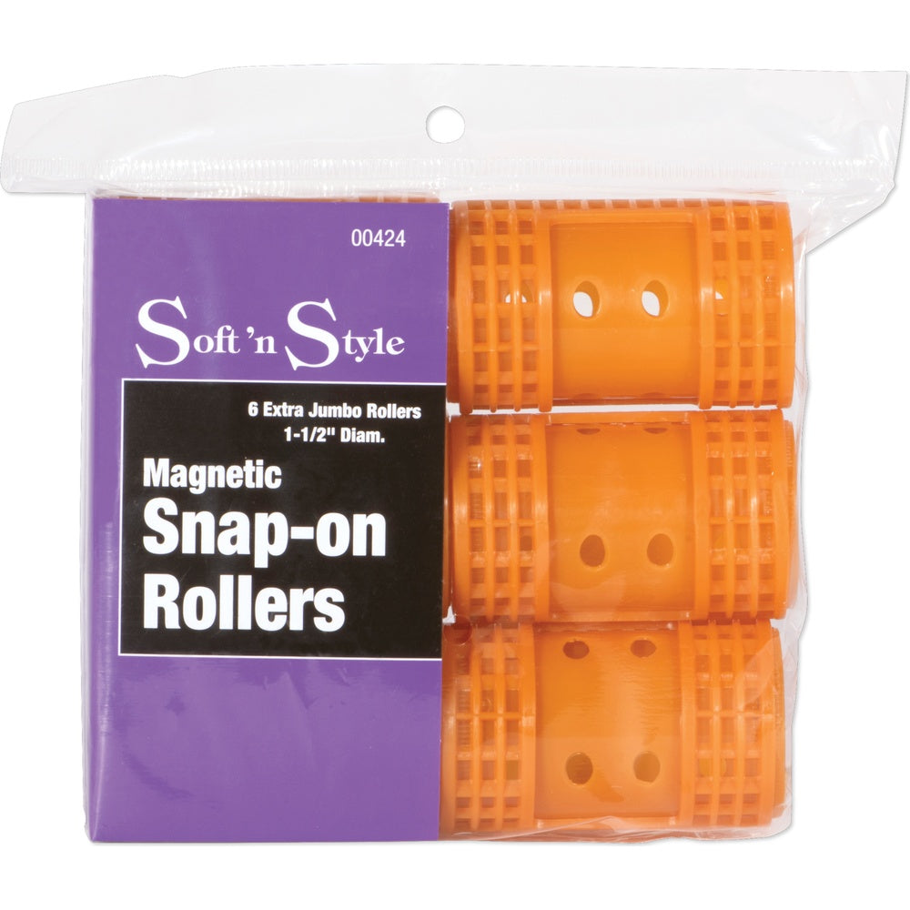 Snap Loc Rullers Magnetic Snap-on Rollers, Extra Jumbo - 1-1/2