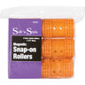 Magnetic Snap-on Rollers, Extra Jumbo - 1-1/2" / 6 Pack by Soft 'N Style
