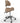 Maja Hydraulic Saddle Stool / 24"-30" Height / Sand by Silver Spa