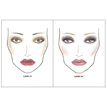 Make-up Face Chart Pad / 50 Sheets by Fantasea