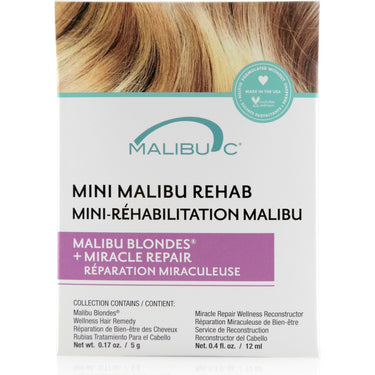 Malibu C Blonde Mini Rehab / Box of 12