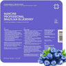 Mancine Hard Wax - ULTRA Film Brazilian Blueberry - Stripless Wax / 4 Discs - 1.1 lbs. Total by Mancine Professional