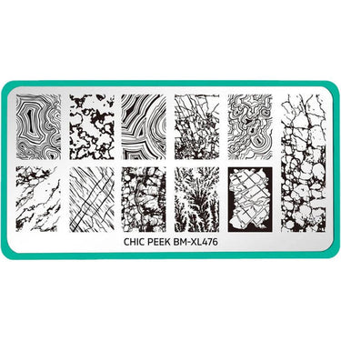 Maniology Heart of Stone - Nail Stamping Plate