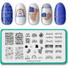 Maniology Star-Spangled - Nail Stamping Plate
