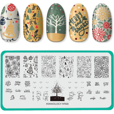 Maniology Treat Your Elf - Nail Stamping Plate